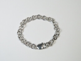 Glieder-Armband oder Kette aus Sterlingsilber