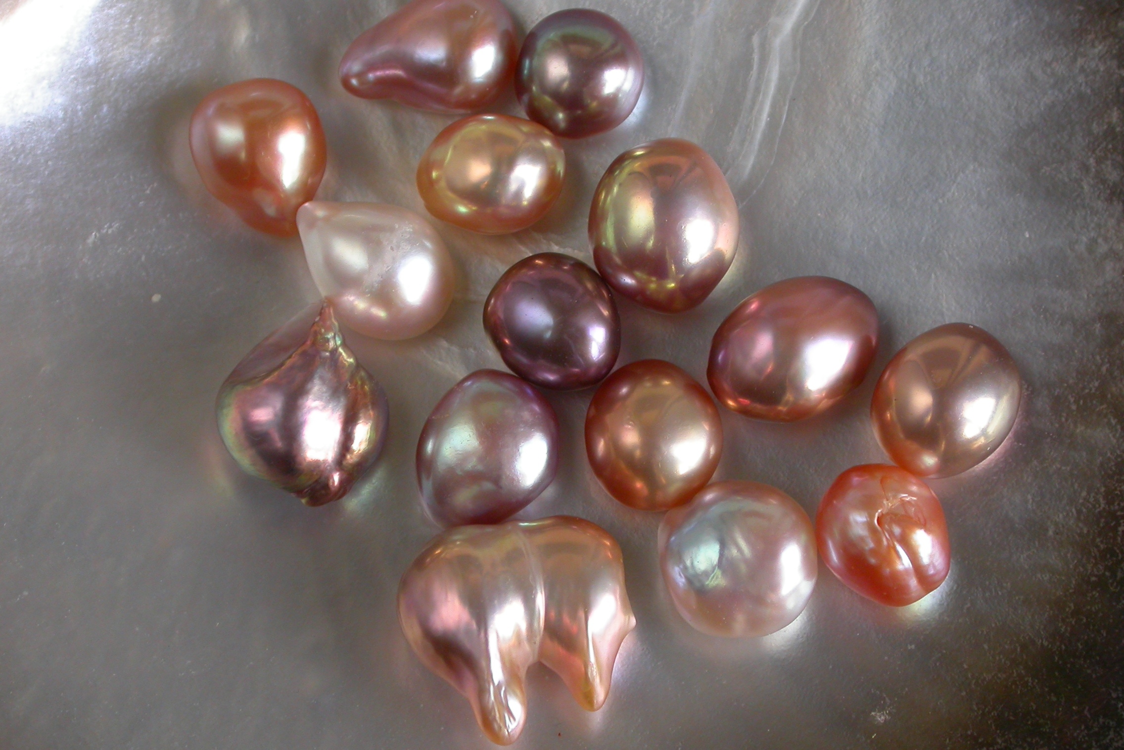 barocke Süßwasserperlen